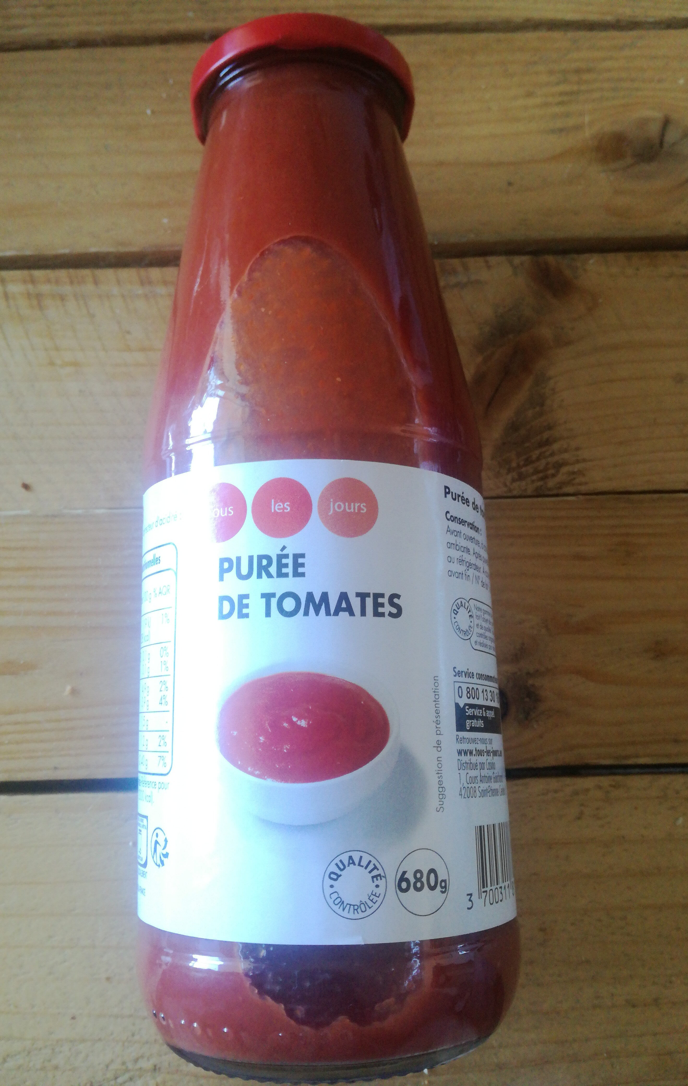purée de tomates - Prodotto - fr
