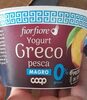 Yogurt greco pesca - Product