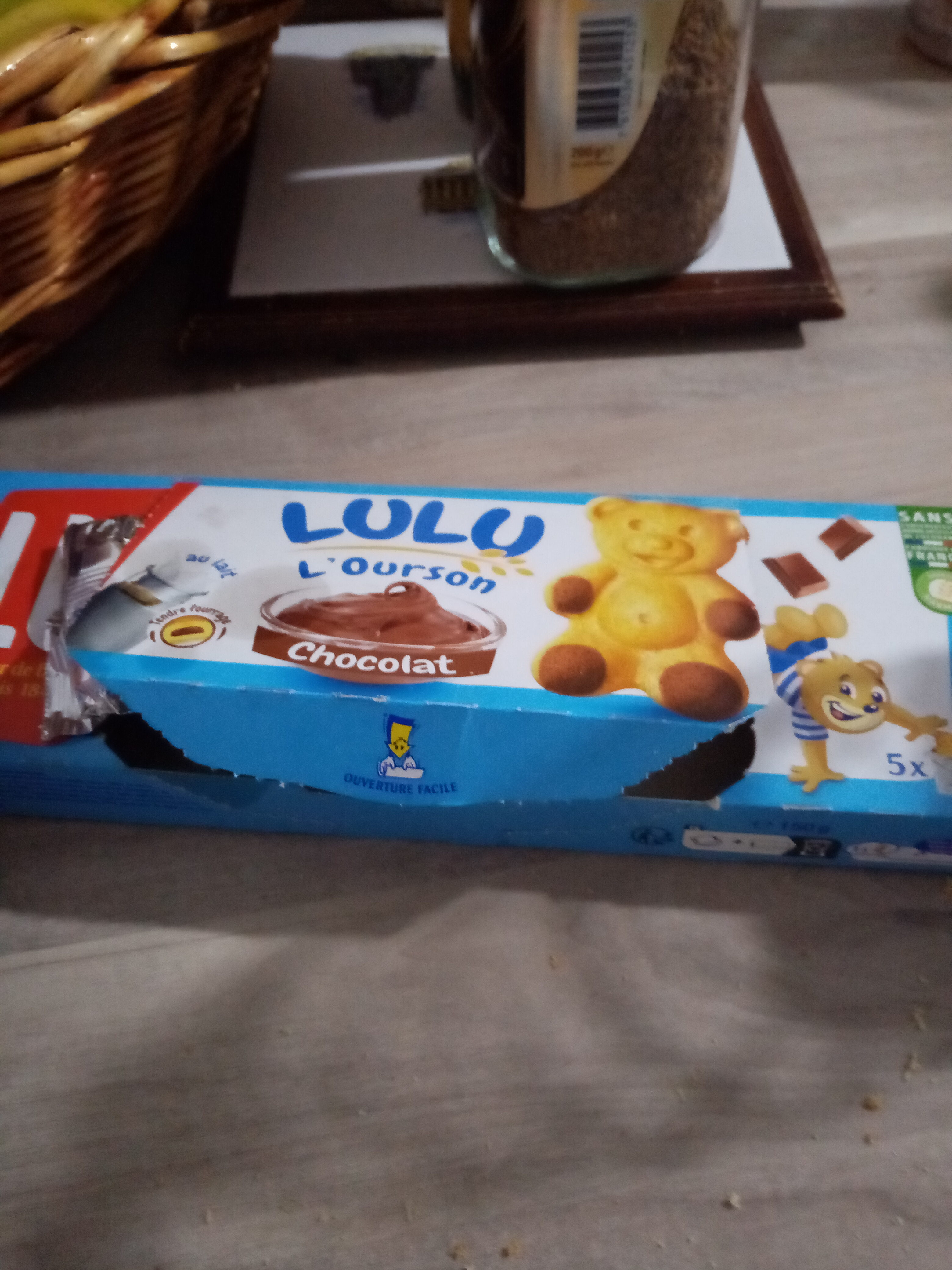 Lulu L'Ourson Chocolat - Produit