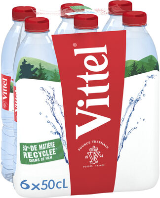VITTEL eau minérale naturelle 6 x 50cl - Product - fr
