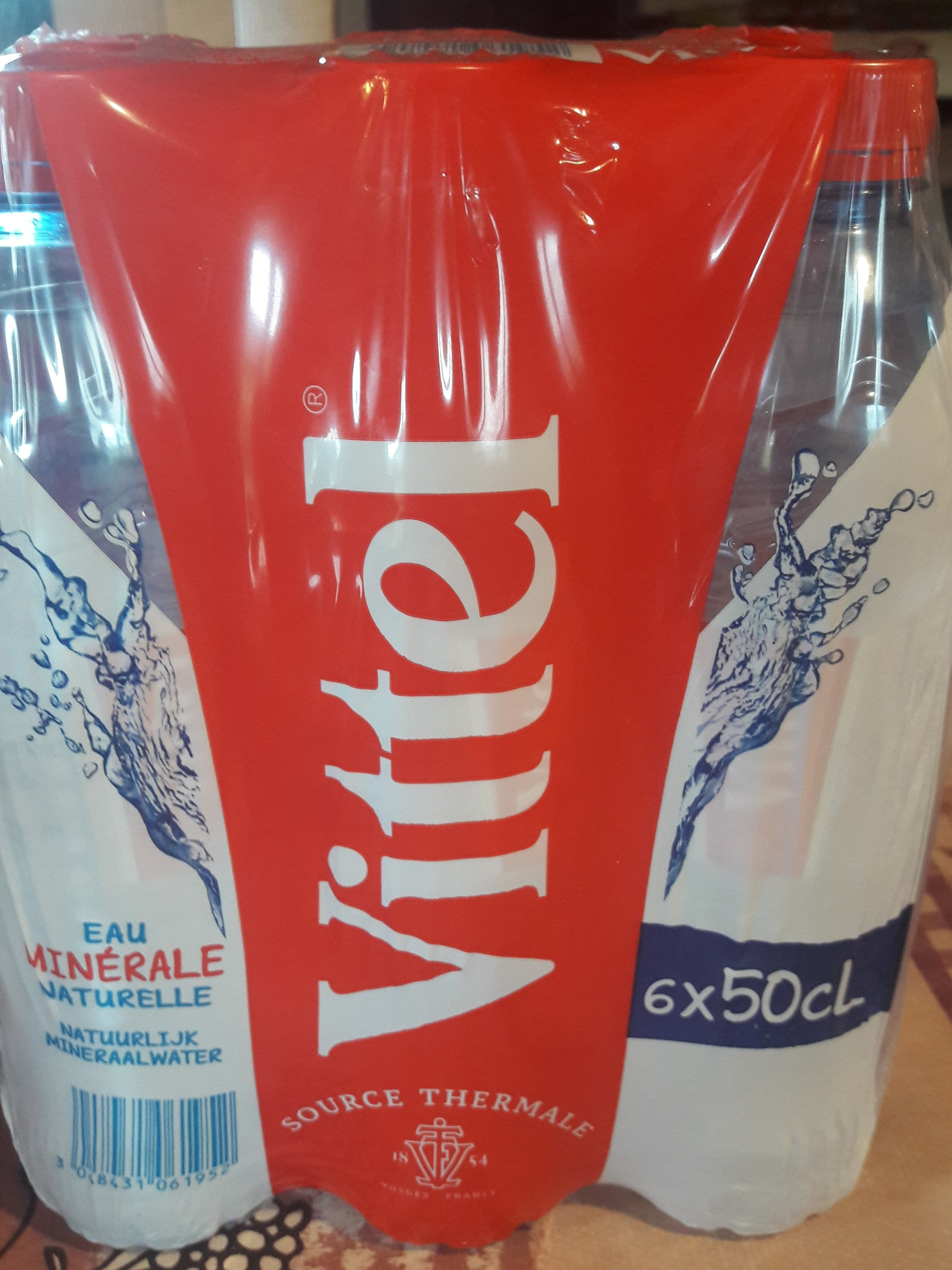 VITTEL eau minérale naturelle 6 x 50cl - Ingrediënten - fr
