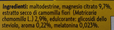 Melatonina - Ingredienti