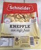 Knepfle - Producto