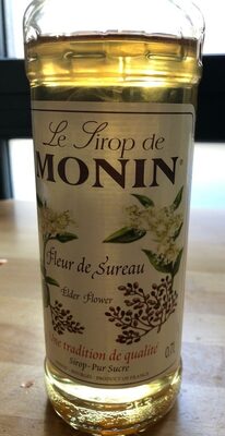Sirop Fleur De Sureau - Produit