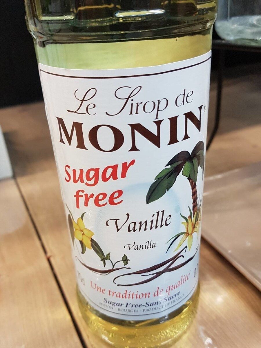 Sirop vanille sugar free - Monin