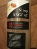 Sirop d'orgeat - Product