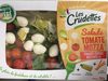Salade tomate mozzarella, LES CRUDETTES, barquette - Produit
