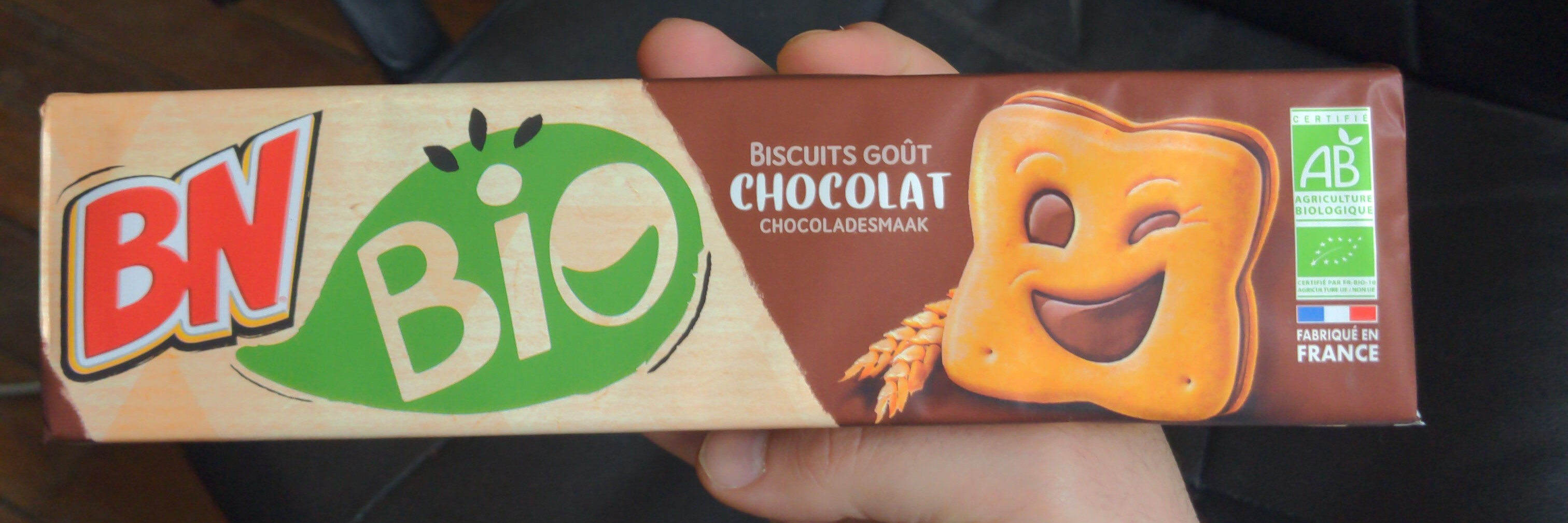 Biscuits goût chocolat - Produit