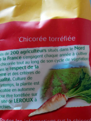 Chicoree grains 250g - Ingredients - fr