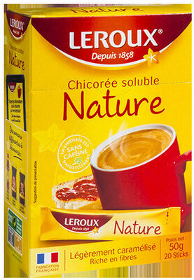 Chicoree soluble stick nature 50g (etui 20 sticks x 2,5g) - Product - fr