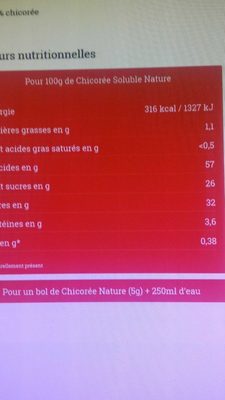 Chicoree grain - Ingredients - fr