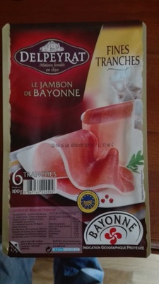 Delpeyra Jambon Bayonne - Product - fr
