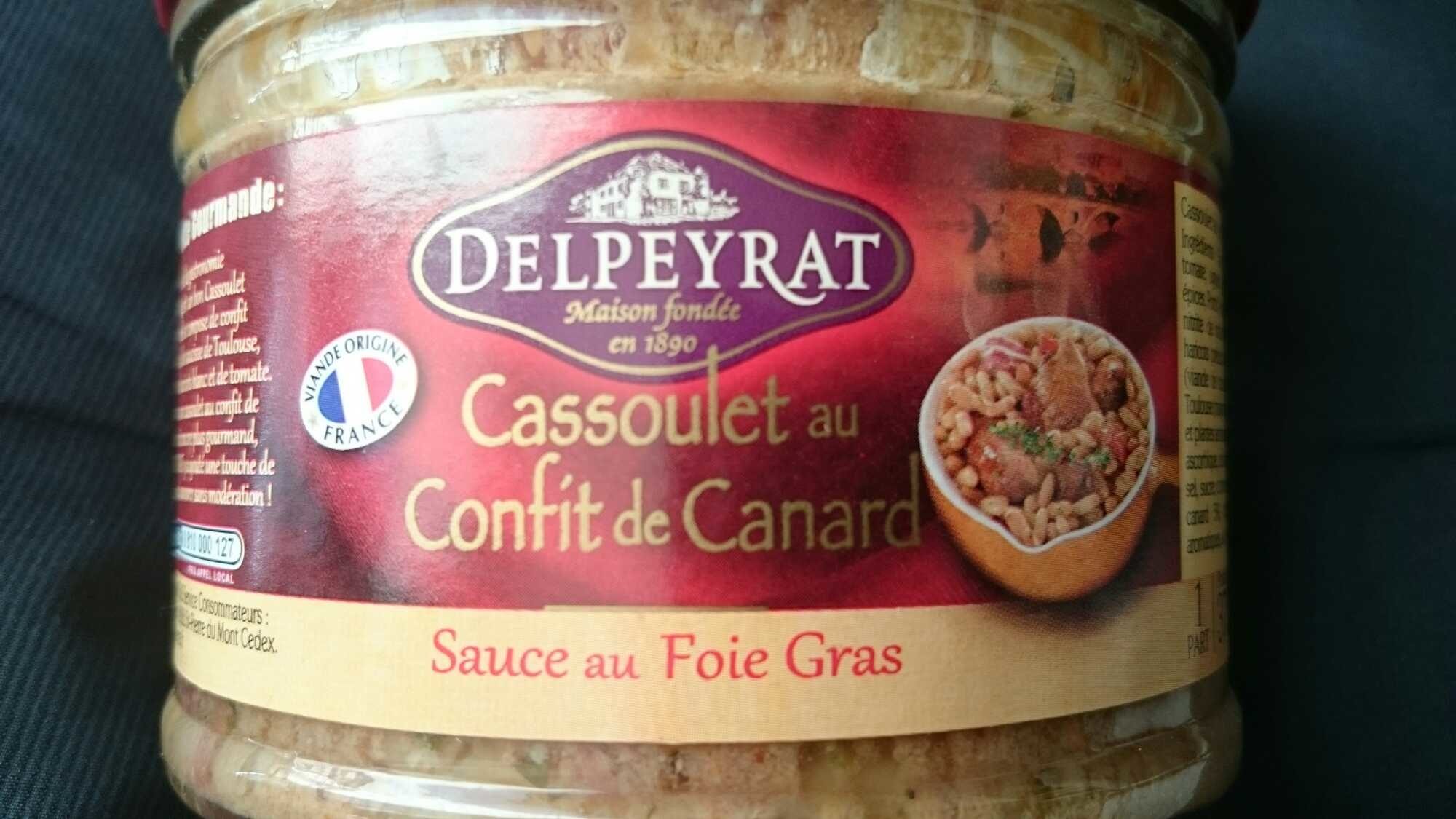 Cassoulet au Confit de Canard - sauce au Foie Gras - Product - fr