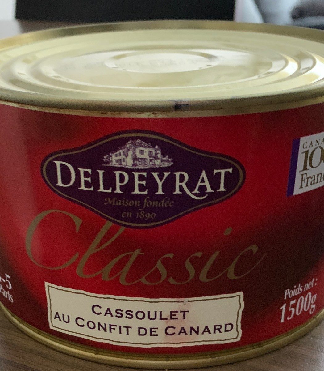 Classic -  Cassoulet confit canard - Produit