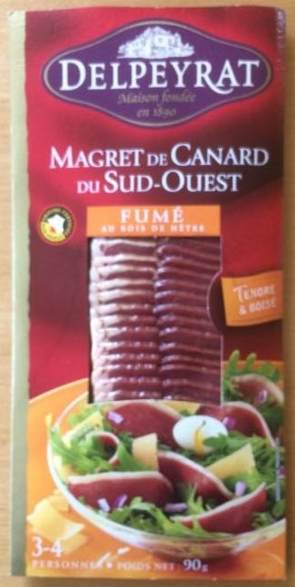 Magret de Canard du Sud-Ouest fumé au bois de hêtre - Produkt - fr