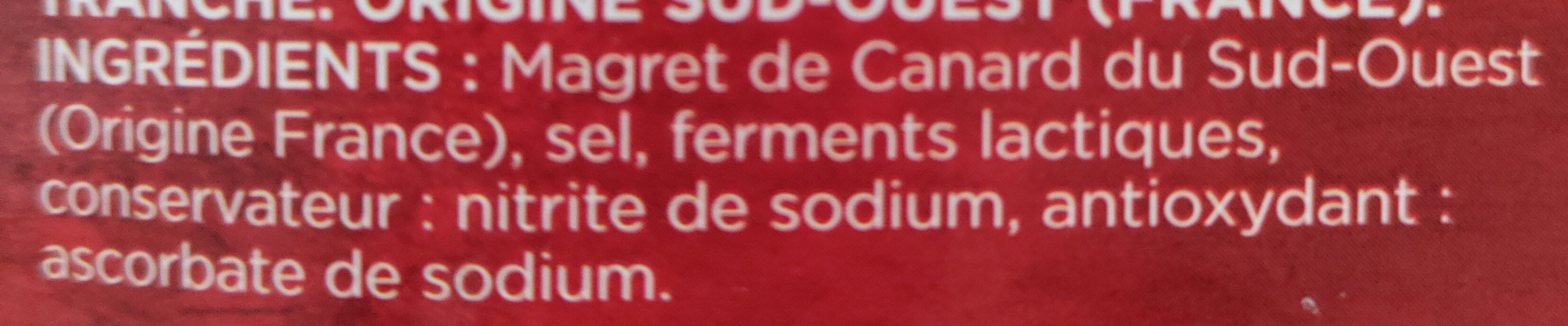 Magret de Canard du Sud-Ouest fumé au bois de hêtre - Ingredienser - fr