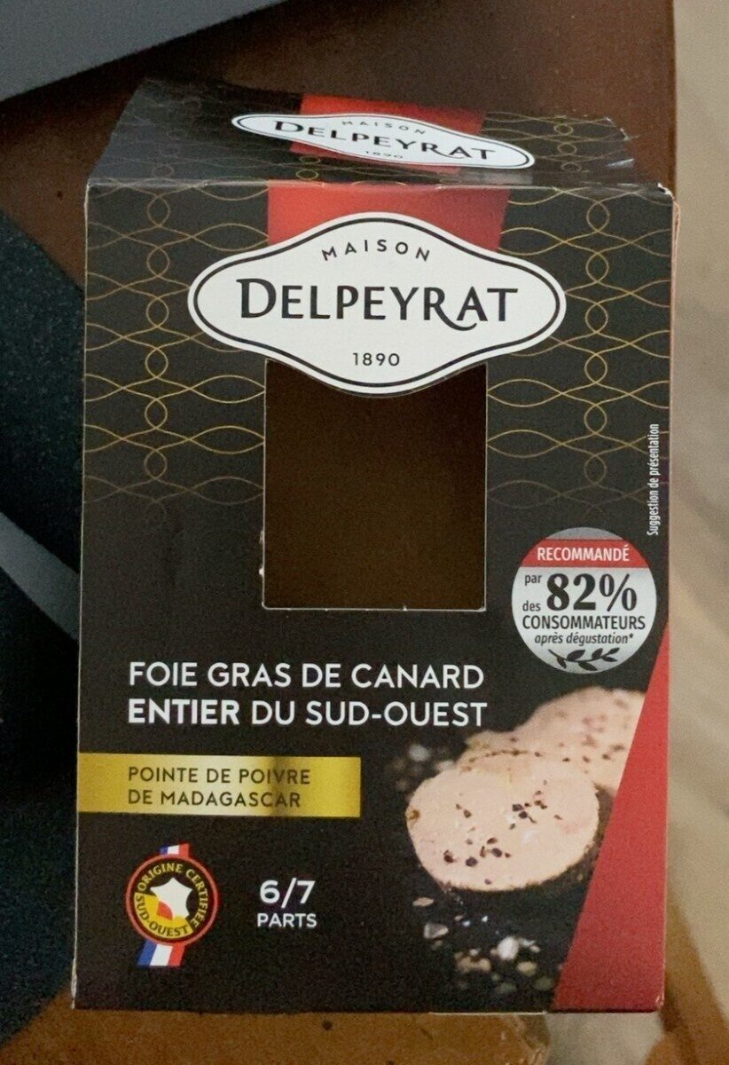 Foie gras de canard entier du sud ouest - Produit