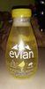 Evian fruits & plantes eau des alpes + citron + sureau - Produit
