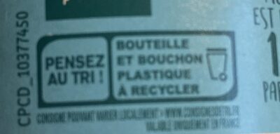 La salvetat - Recycling instructions and/or packaging information - fr