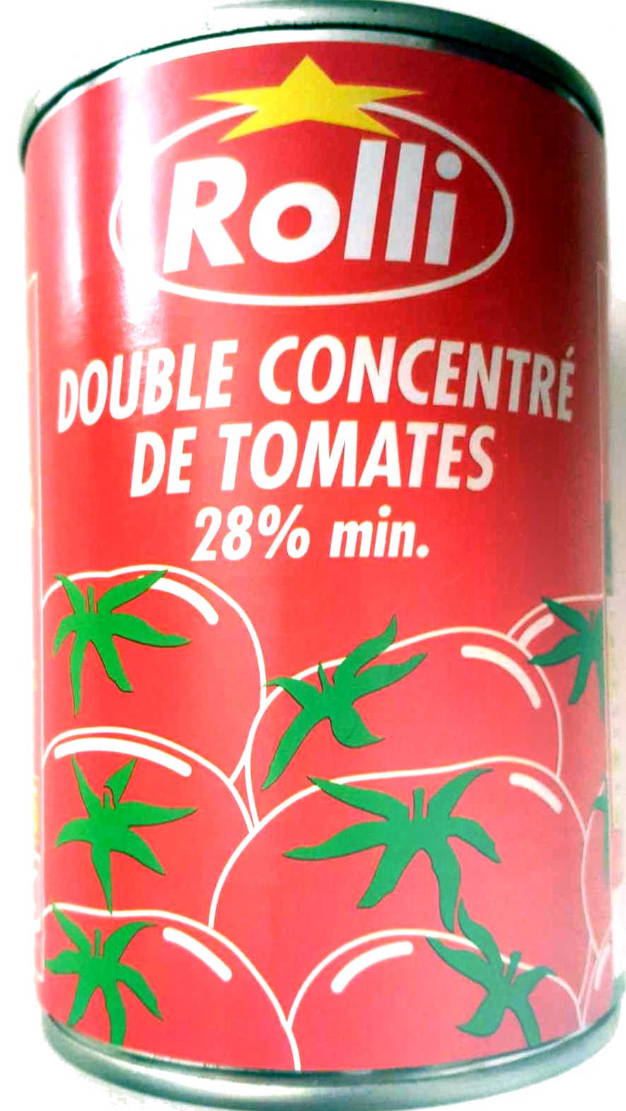 Double concentré de tomates 28% boîte 4/4