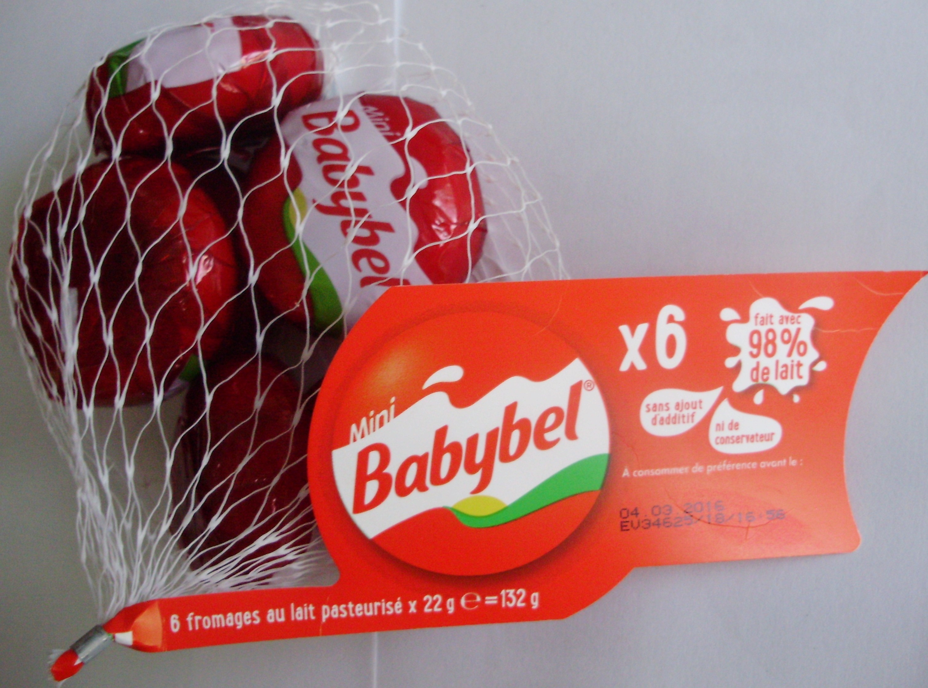 Mini Babybel (23 % MG) x 6 - Product - fr