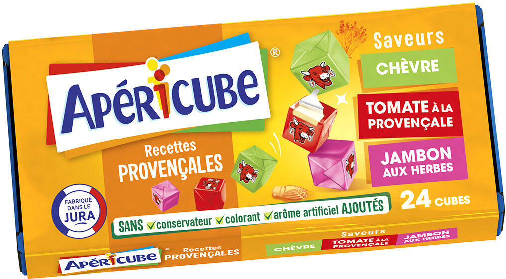 Apéricube Recettes Provençales 24C - Product - fr