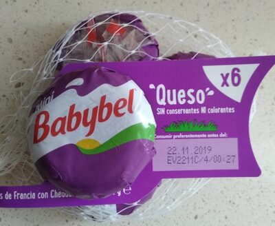 Mini-Babybel Cheddar x6 - حقائق غذائية - fr