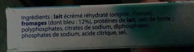 Sylphide bleu 12p - Ingrédients