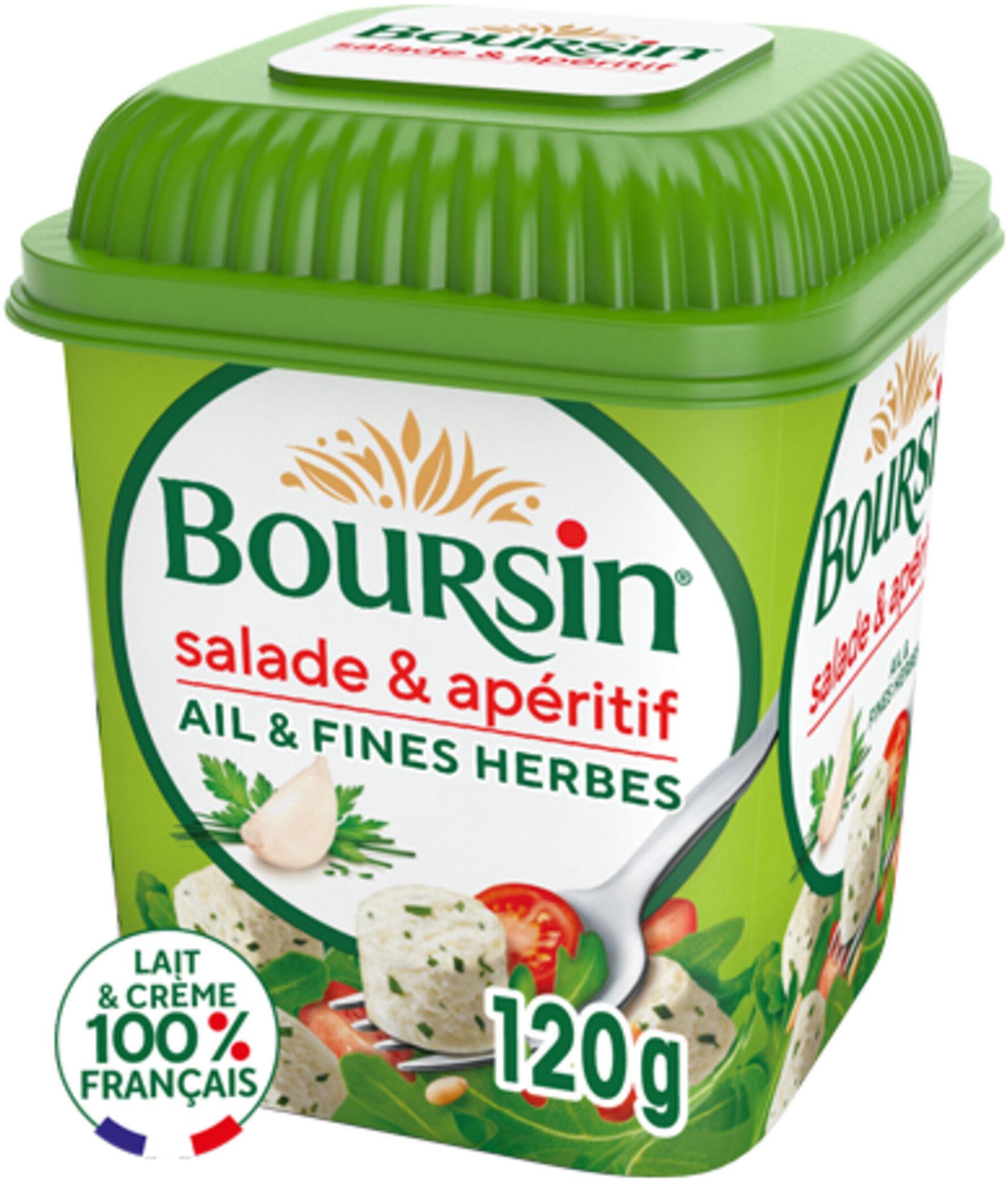 Boursin® Salade Ail & Fines Herbes - Product - fr