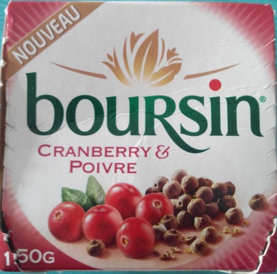 Cranberry & Poivre (38 % MG) - Produit