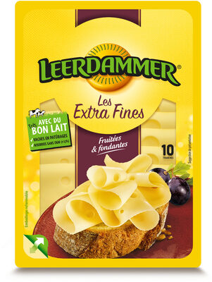 Leerdammer Extra Fines Caracteres 10 tranches - Product - fr