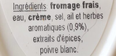 Ail & Herbes de Provence - Ingredienti - fr