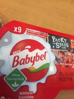 Käse Mini Babybel - Produit - de