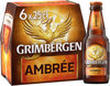 Grimbergen Bière d'Abbaye 6x25CL GRIMBERGEN AMBREE 6.5 DEGRE ALCOOL - نتاج