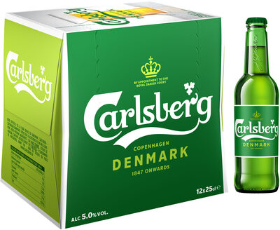 Carlsberg 12X25 CARLSBERG 5.0 DEGRE ALCOOL - Produit