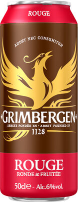 Grimbergen - 50cl boite grim rouge - 6.00 degre alcool - Product - fr