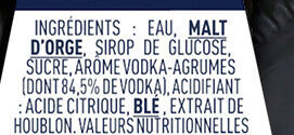 Skoll 3X33CL SKOLL TUBORG 6.0 DEGRE ALCOOL - Ingredientes - fr