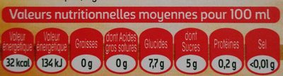 Tourtel - 27,5cl tourtel twist ora sanguine - 0.00 degre alcool - Nutrition facts