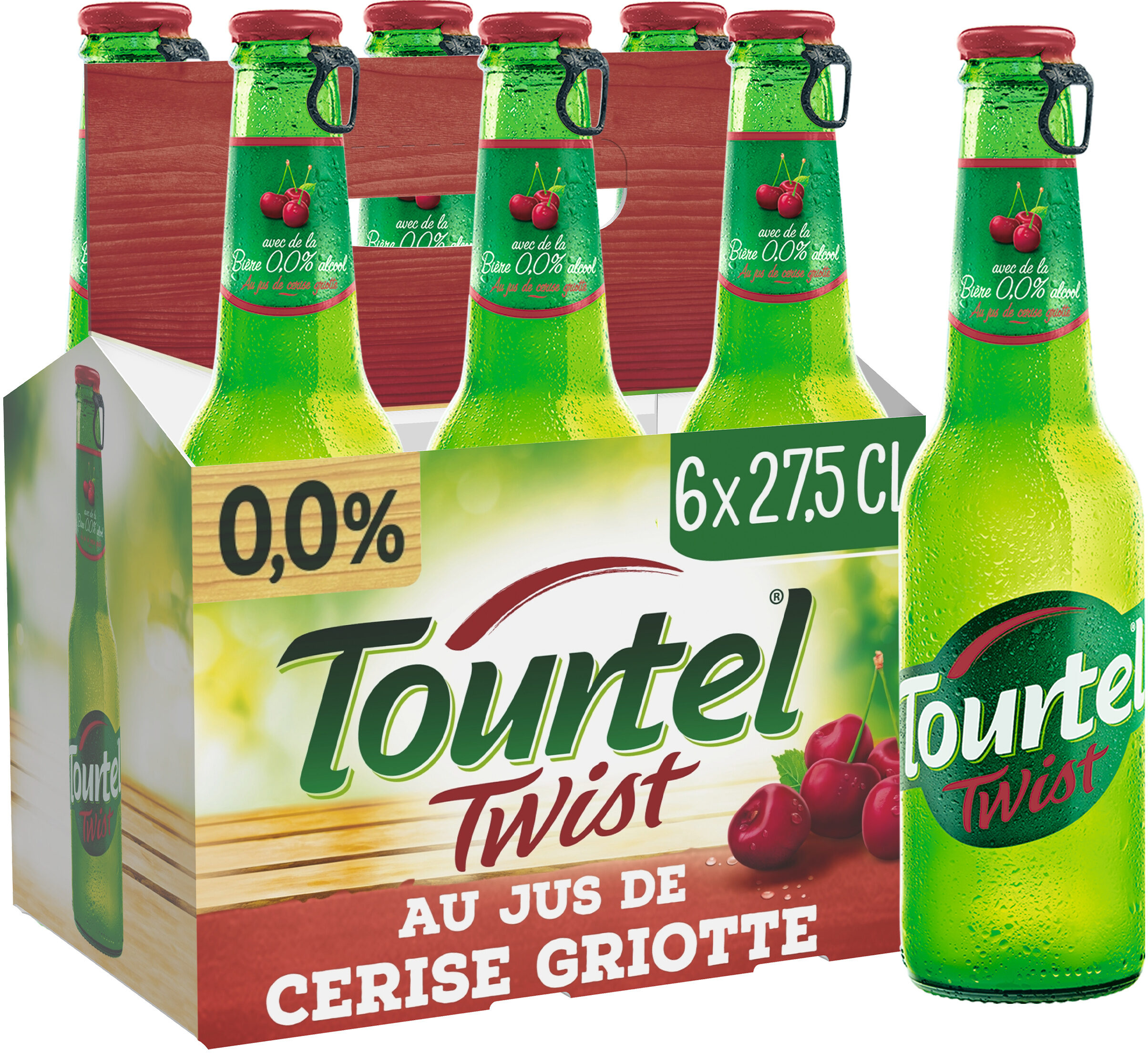 Tourtel 6X27,5CL TOURTEL TWIST CERISE 0.0 DEGRE ALCOOL - Product - fr