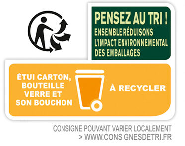 Tourtel 6X27,5CL TOURTEL TW CITRON VERT MEN 0.0 DEGRE ALCOOL - Recycling instructions and/or packaging information - fr