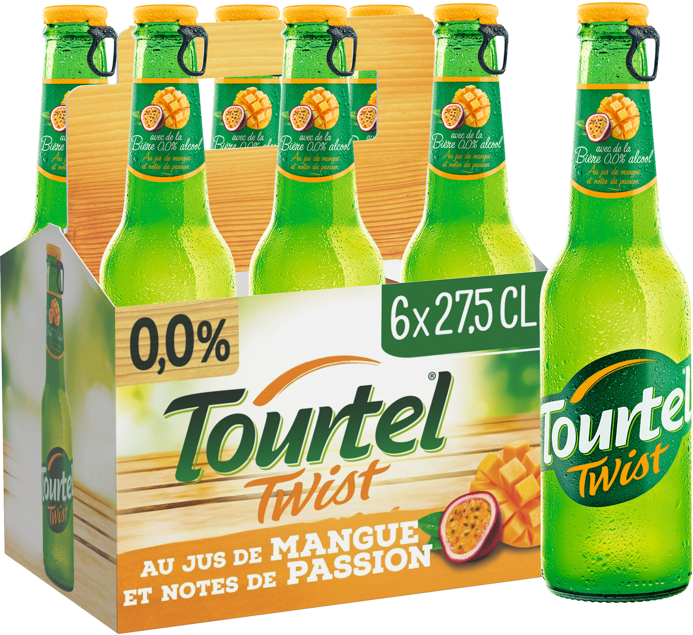 Tourtel 6X27,5CL TOURTEL TWIST MANGUE 0.0 DEGRE ALCOOL - Product - fr