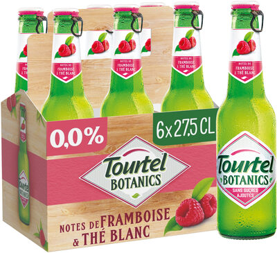 Tourtel 6X27,5CL TOURTEL BOTANICS FRAMBOISE 0.0 DEGRE ALCOOL - Produit