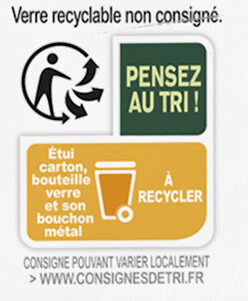 Tourtel 6X27,5CL TOURTEL BOTANICS FRAMBOISE 0.0 DEGRE ALCOOL - Instruction de recyclage et/ou informations d'emballage