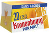 Kronenbourg 20X25CL KRONENBOURG PUR MALT 0.4 DEGRE ALCOOL - Producte