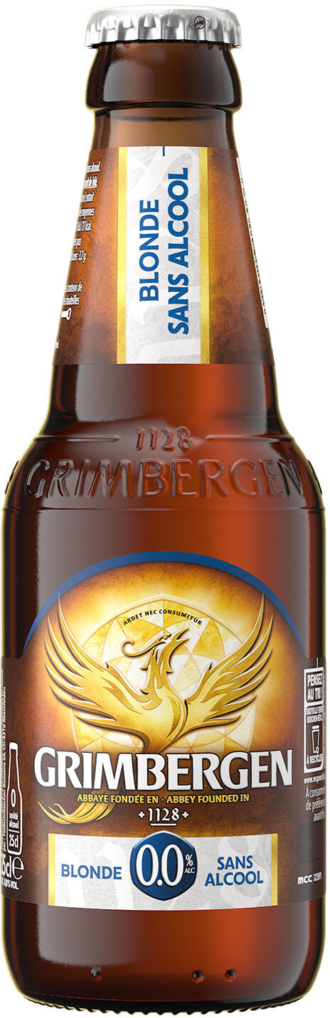Grimbergen 25 cl Grimbergen 0,0% 0.0 DEGRE ALCOOL - Producto - fr