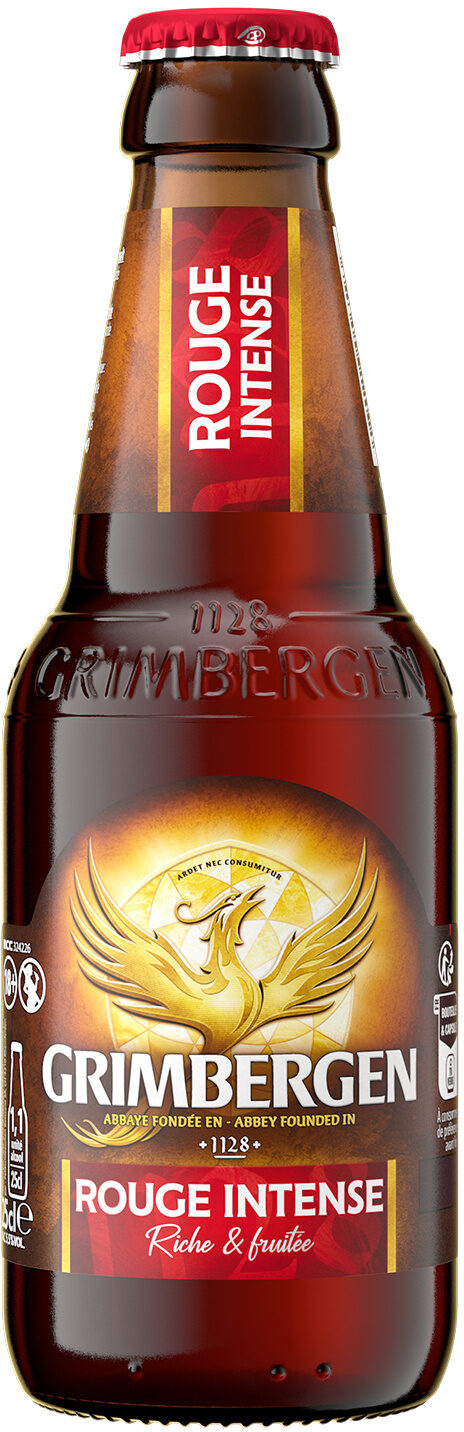 Grimbergen 25 cl Grimbergen Rouge 5.5 DEGRE ALCOOL - Produit