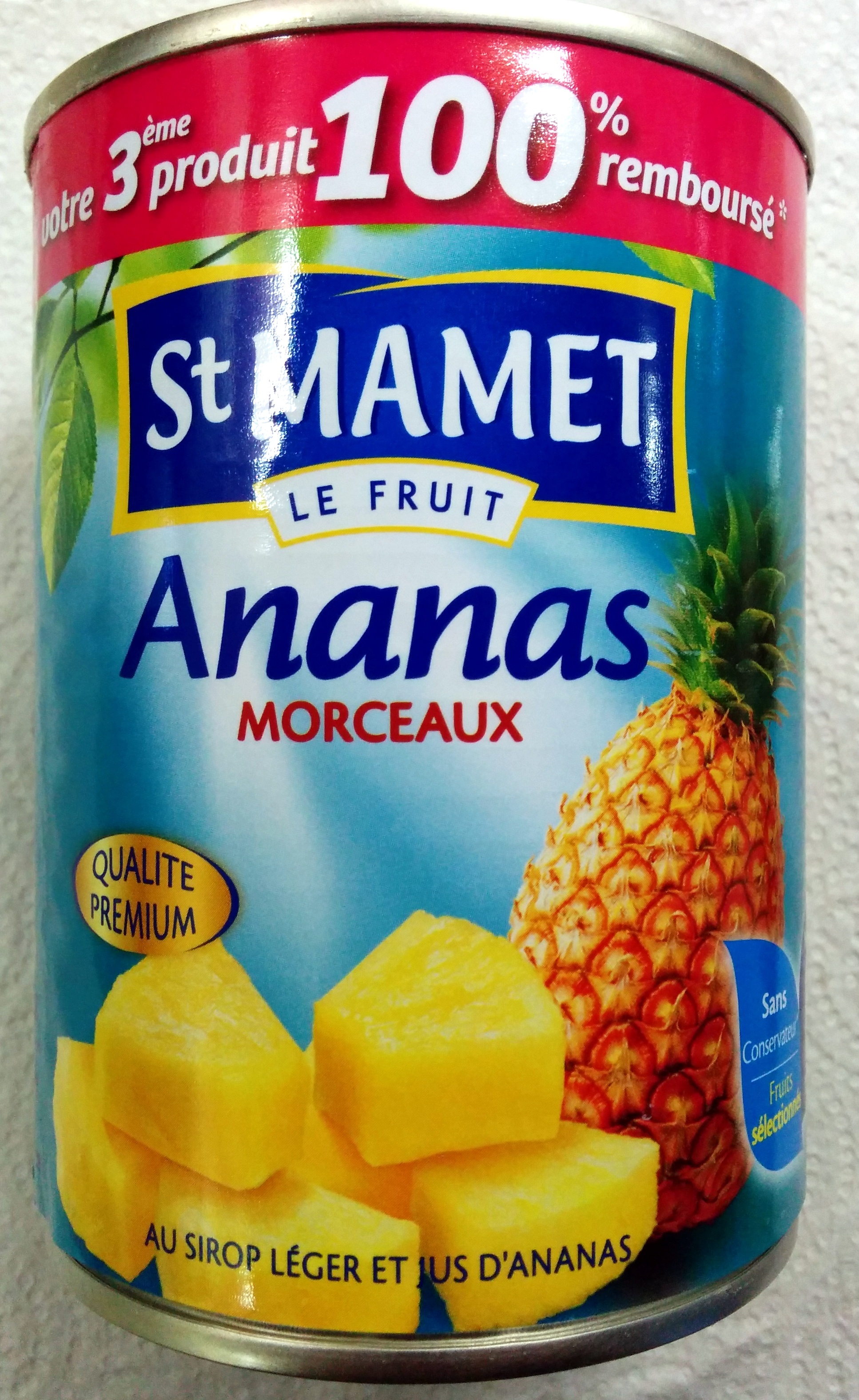 Ananas morceaux - Produit