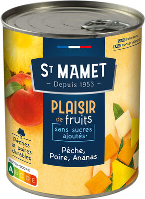 Plaisir de Fruits - Pêche Poire Ananas - Produit