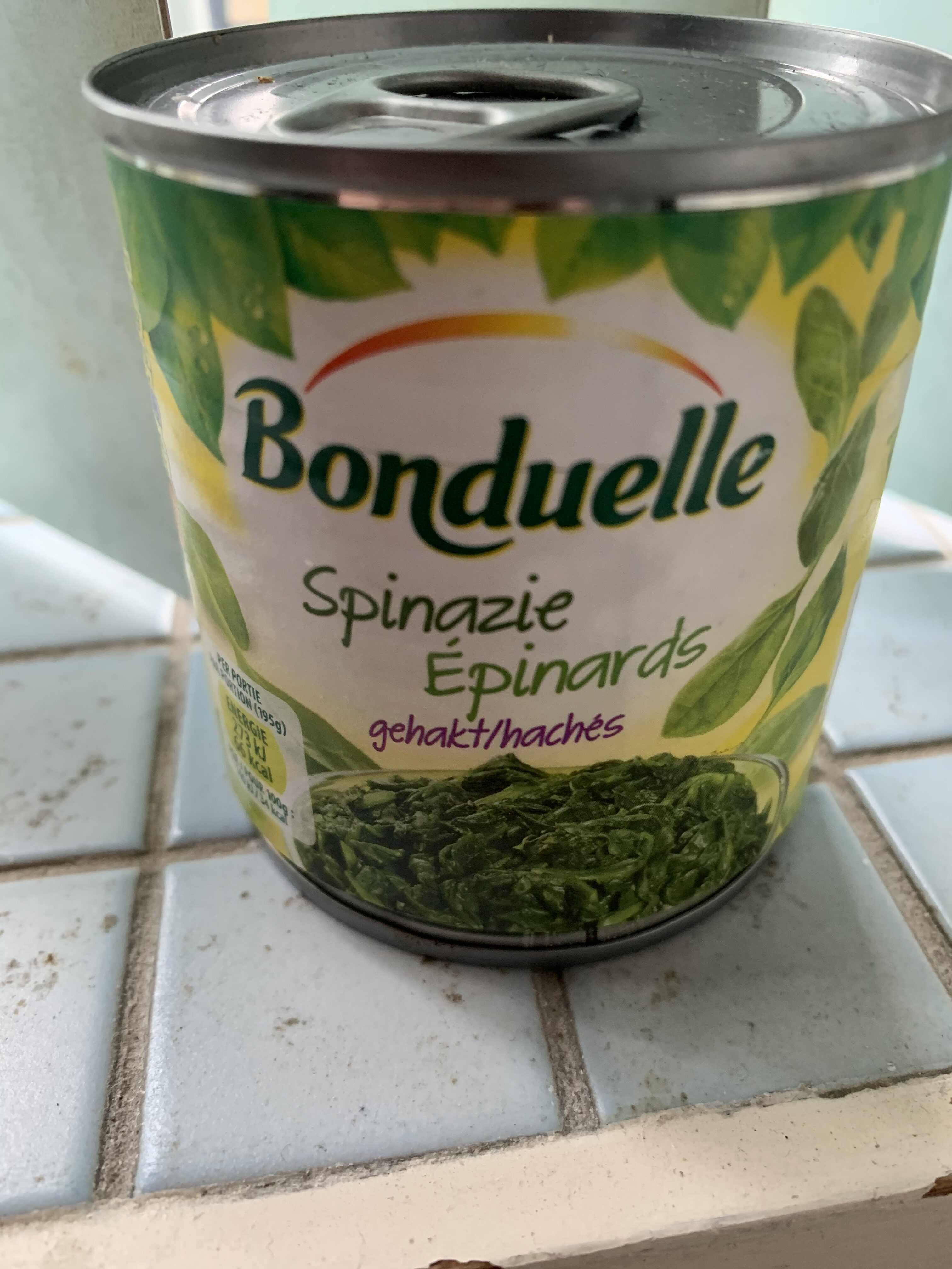 Bonduelle spinazie - Product - en