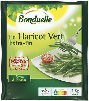 Le Haricot Vert Extra-fin Précuit Vapeur - Produit